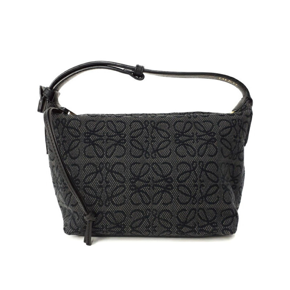 Loewe Cubby Leather Shoulder Bag Handbag